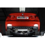 Milltek Sport BMW 328i F30/F31 Cat-back Non-resonated